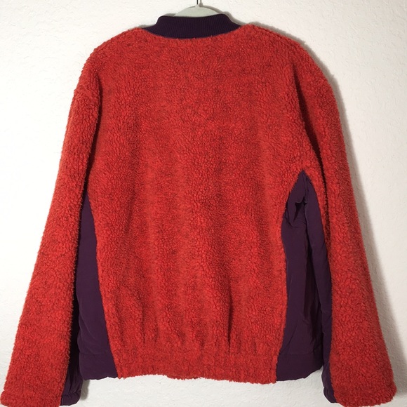 NWT Free People “Chili Combo” Fleece Jacket. M - Picture 6 of 8